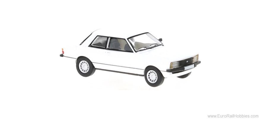 Brekina PCX870657 Ford Taunus TC2 White, 1976, 