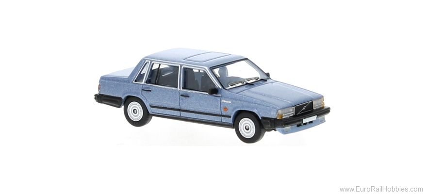 Brekina PCX870661 Volvo 740 Metallic  Light Blue, 1984, 