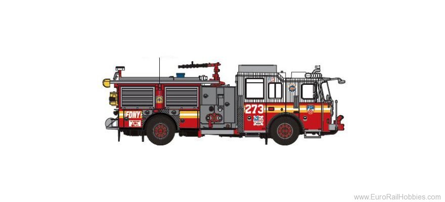 Brekina PCX870680 Seagrave Marauder II Engine 273 (Flushing) 20