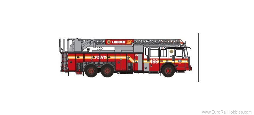 Brekina PCX870692 Ferrara Ultra Ladder 166 (Coney Island) 2013,