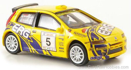 Brekina RIK38328 Fiat Punto Rally 2003, ERG, Targa Florio, And