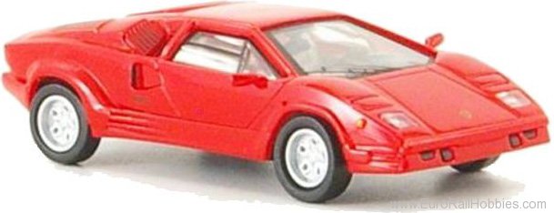 Brekina RIK38441 Lamborghini Countach 25th Anniversary Red , 1