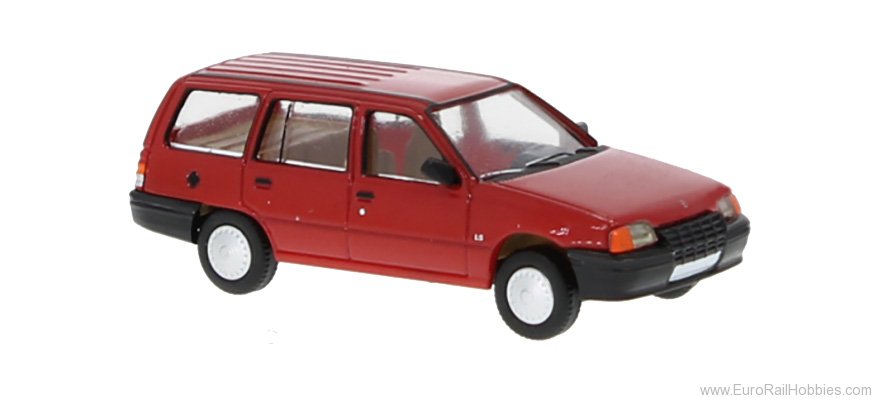 Brekina pcx870497 Opel Kadett E Caravan Red  