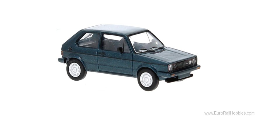 Brekina pcx870526 VW VW Golf I GTI  Dark Green  