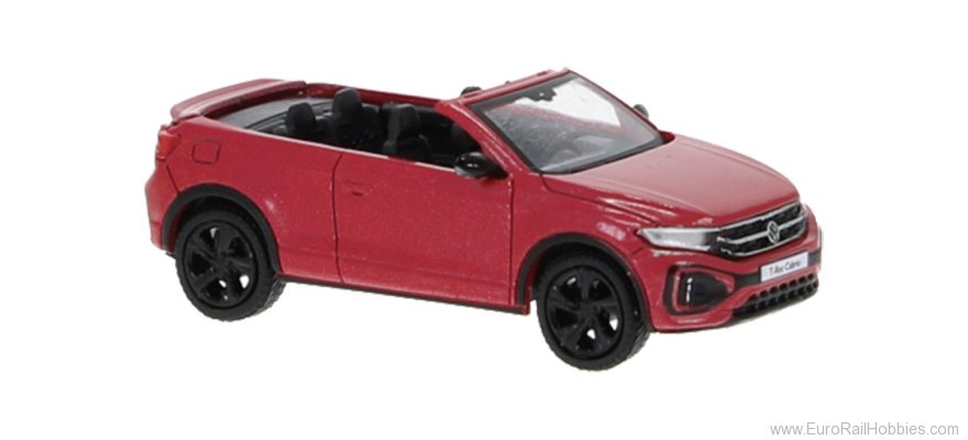Brekina pcx870601 VW T-Roc Convertible Red  