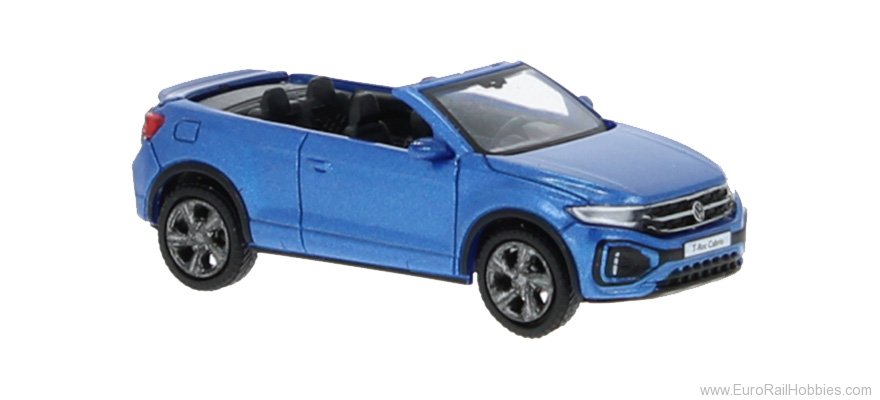 Brekina pcx870603 VW T-Roc Convertible Blue  
