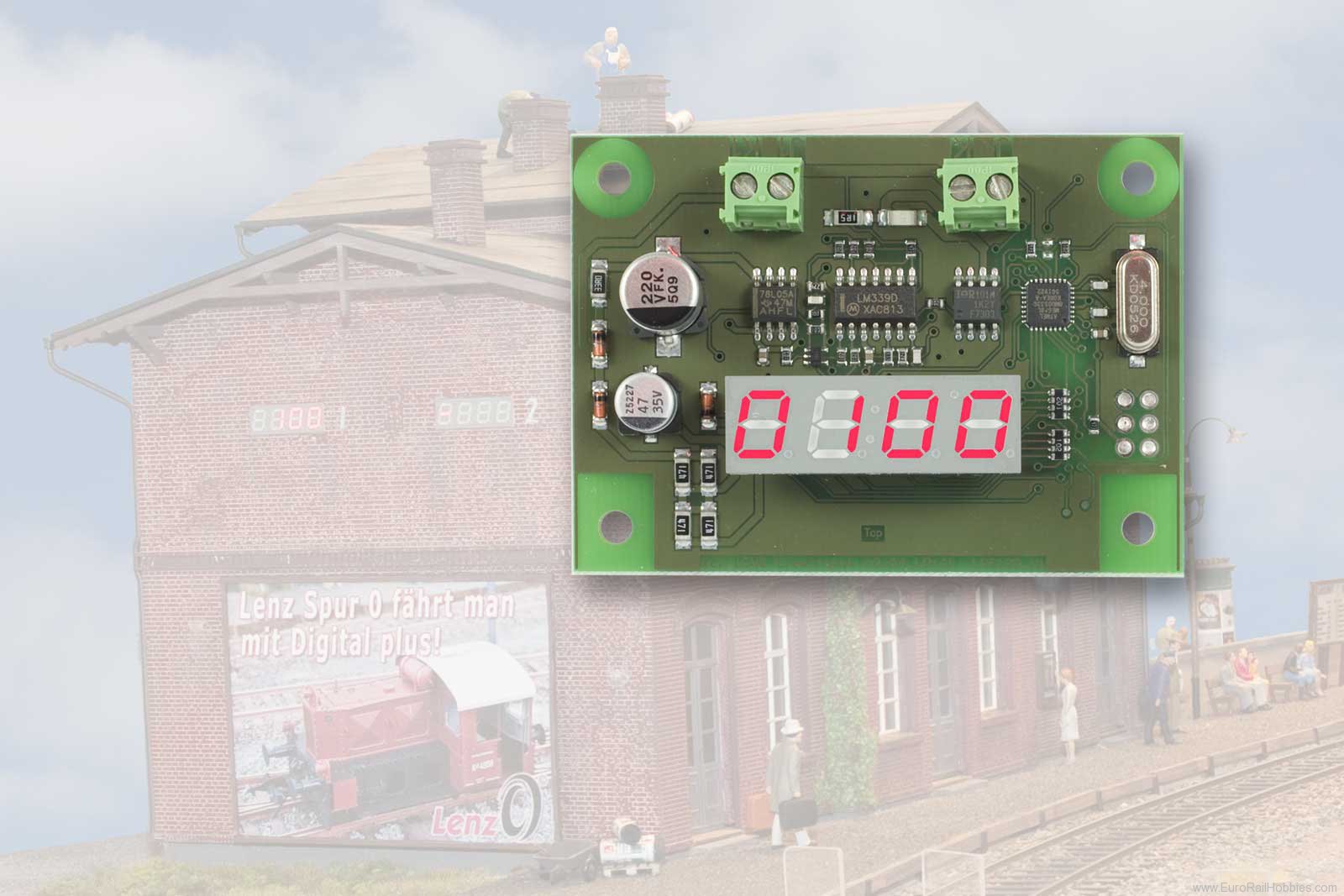 Lenz 15120 LRC120 Address- and Display module for locomo