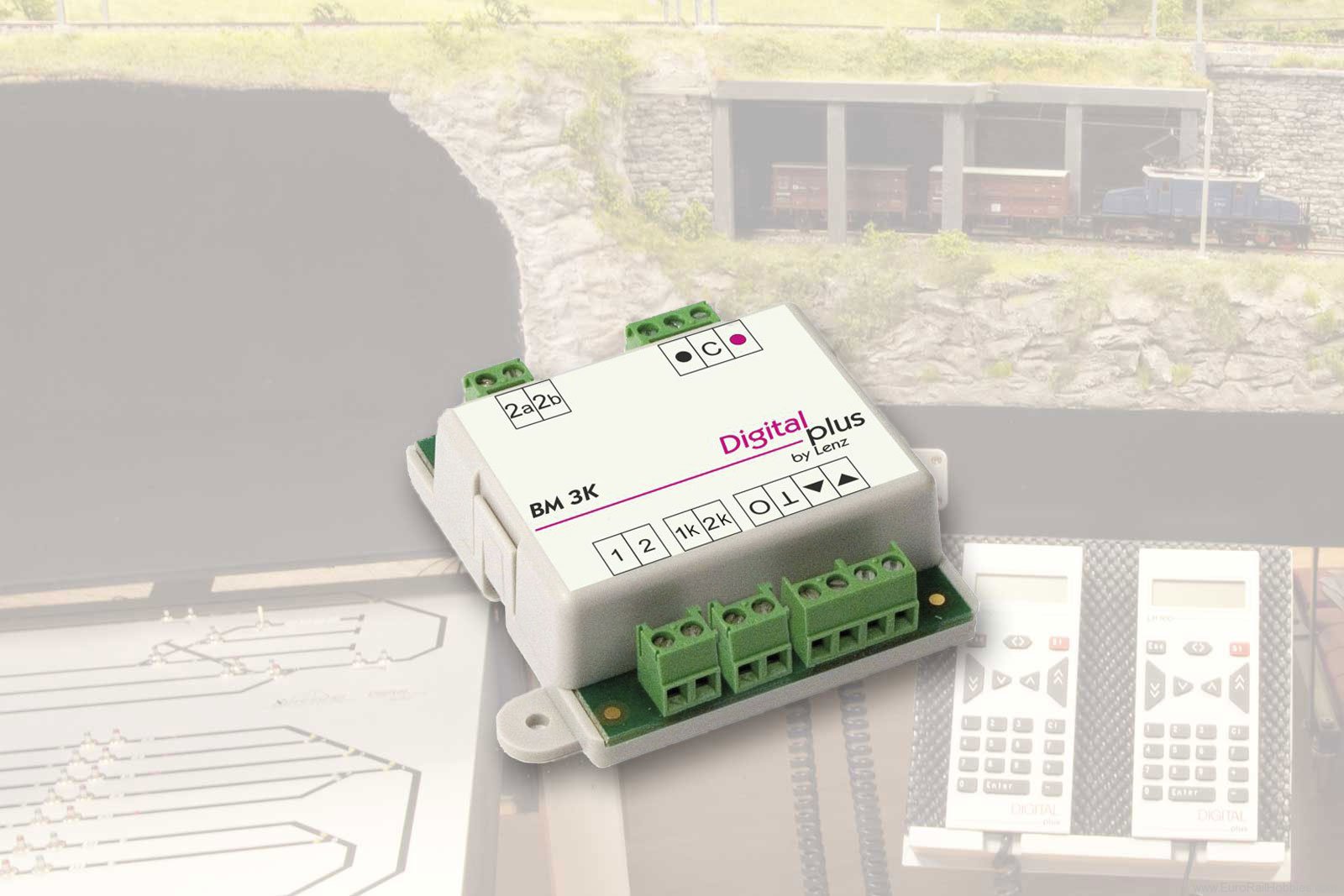 Lenz 22621 BM3K Blocks Module for Reversing Loop