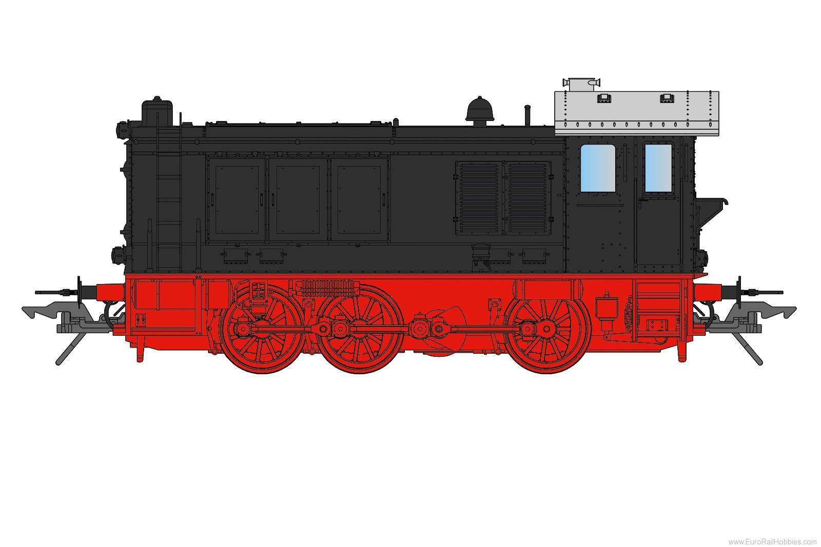 Lenz 40110 DB Diesel Locomotive V36 1-2