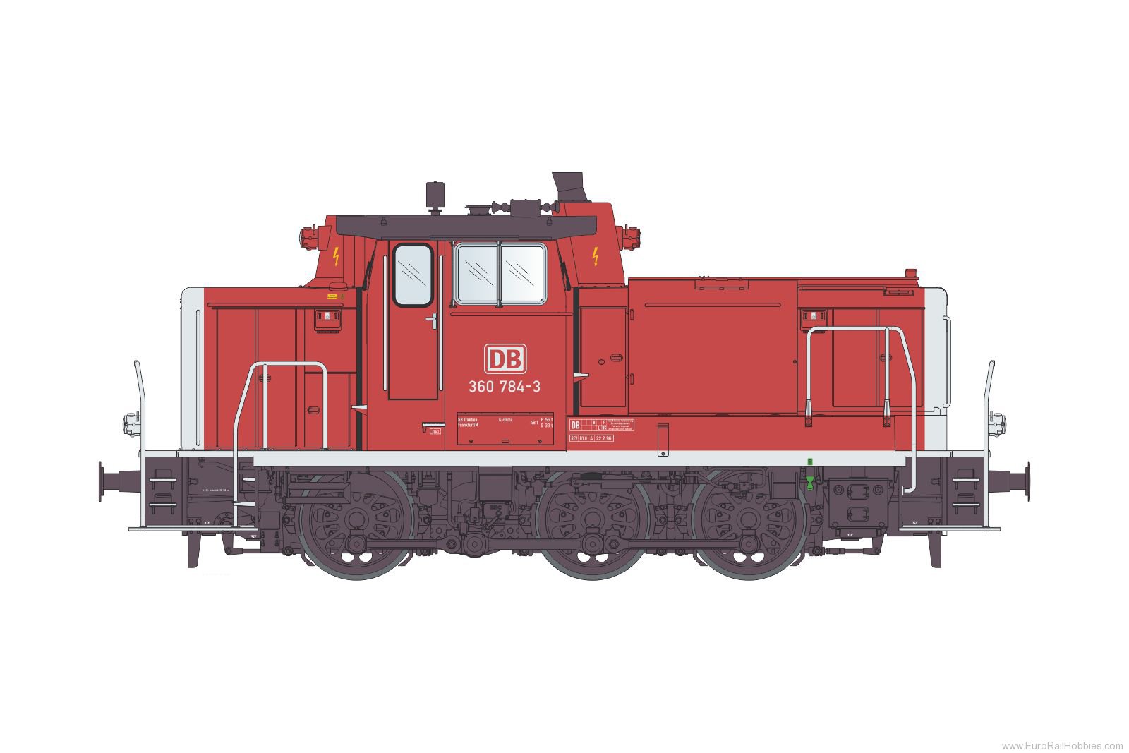 Lenz 40143.02 LENZ Edition Model Diesel locomotive BR 360 7