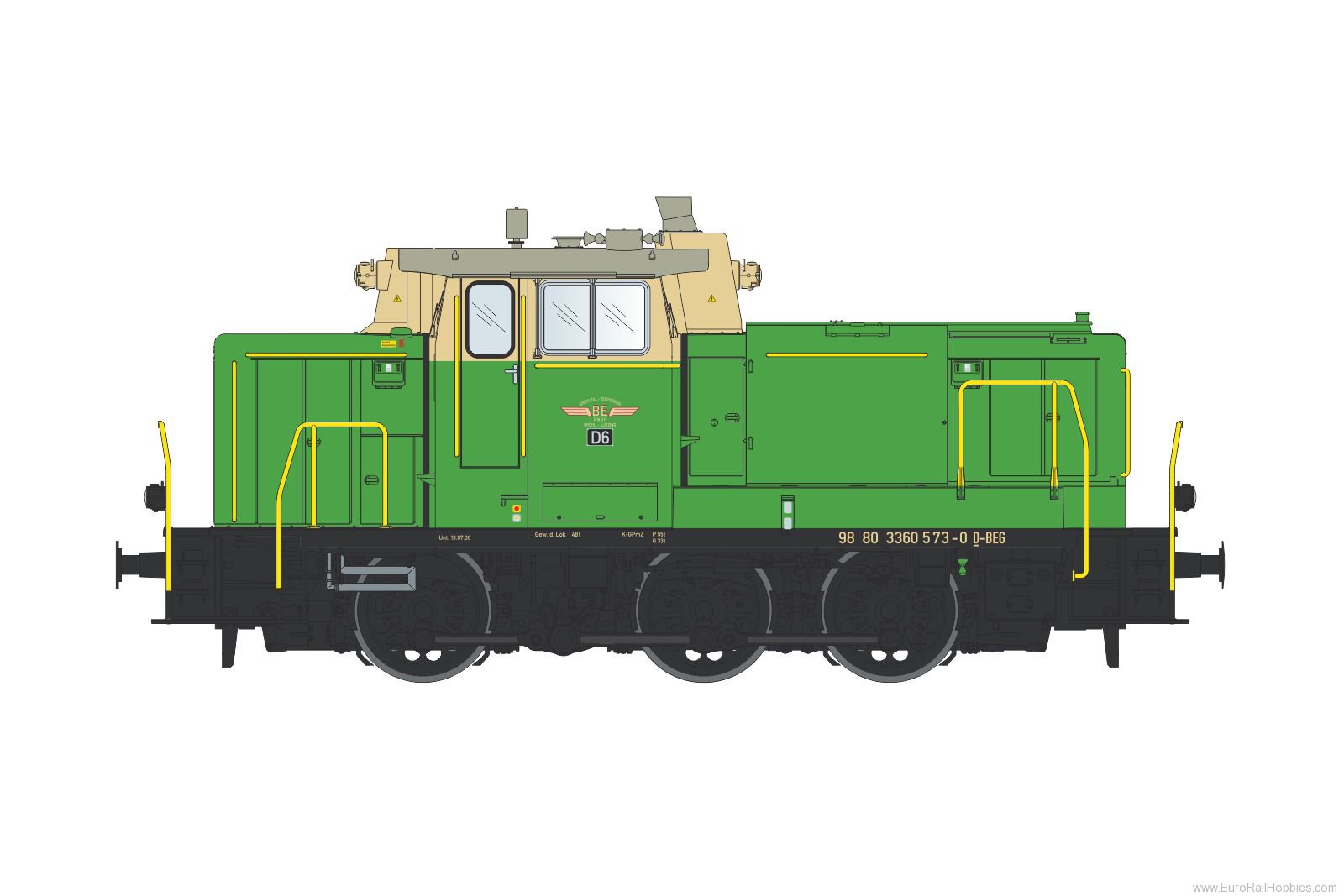 Lenz 40143.04 LENZ Edition Model Diesel locomotive 360 573 