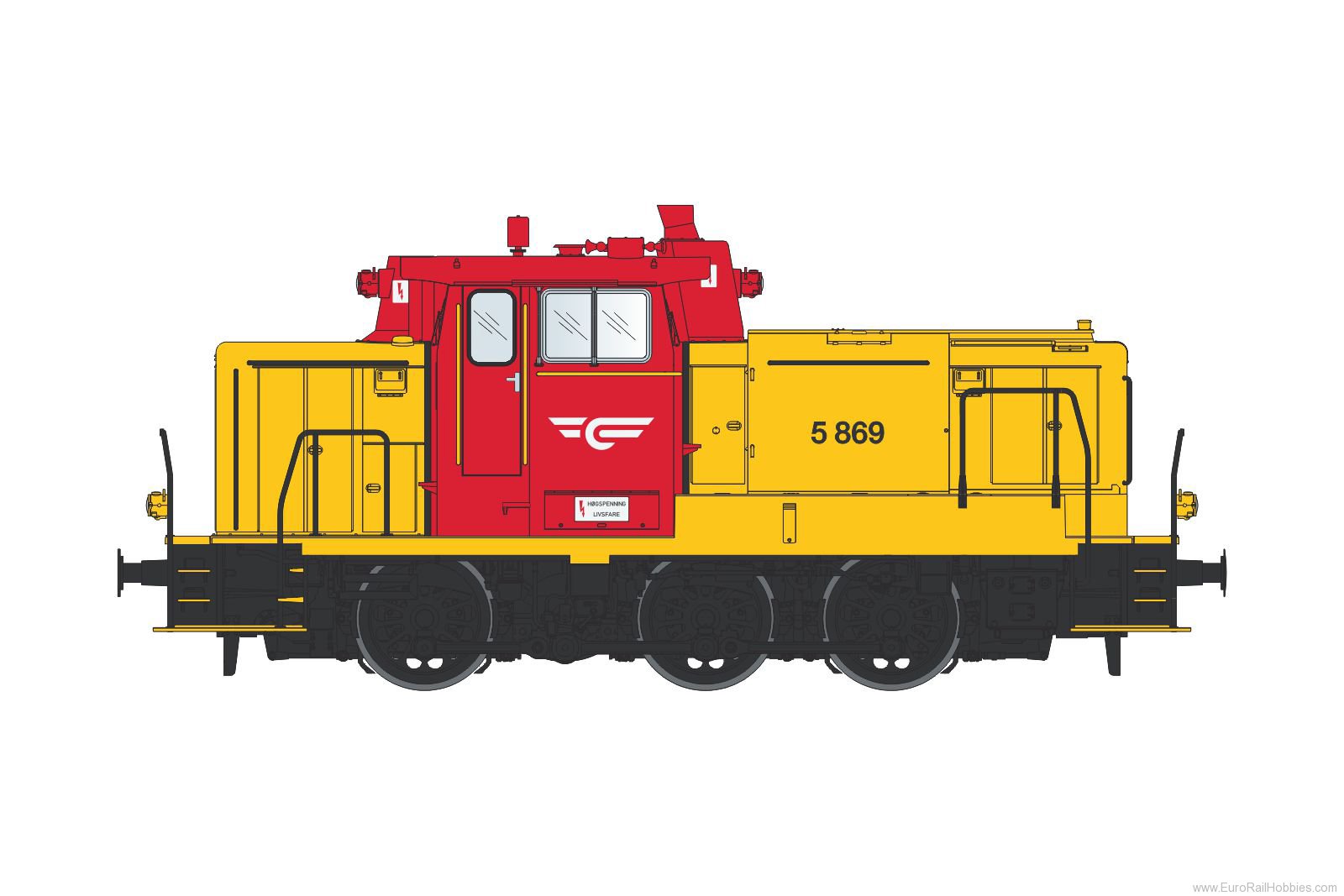 Lenz 40143.08 LENZ Edition Model Diesel locomotive BR Di5 8