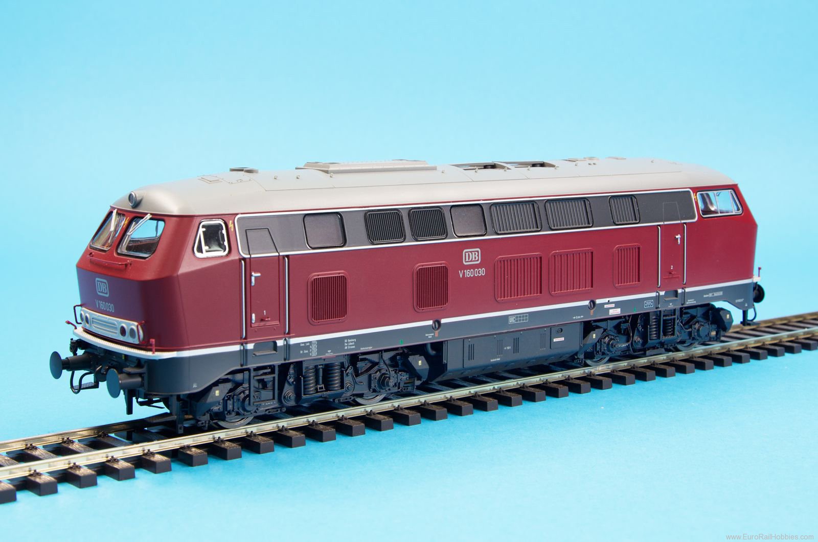 Lenz 40160.02 Diesel locomotive V 160 030, DB, Ep.3 purple