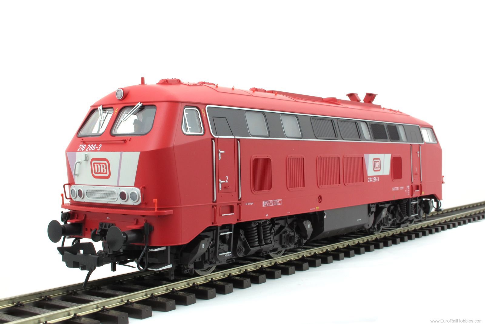 Lenz 40180.08 Diesel locomotive BR 218 286-3, DB, era 4, or