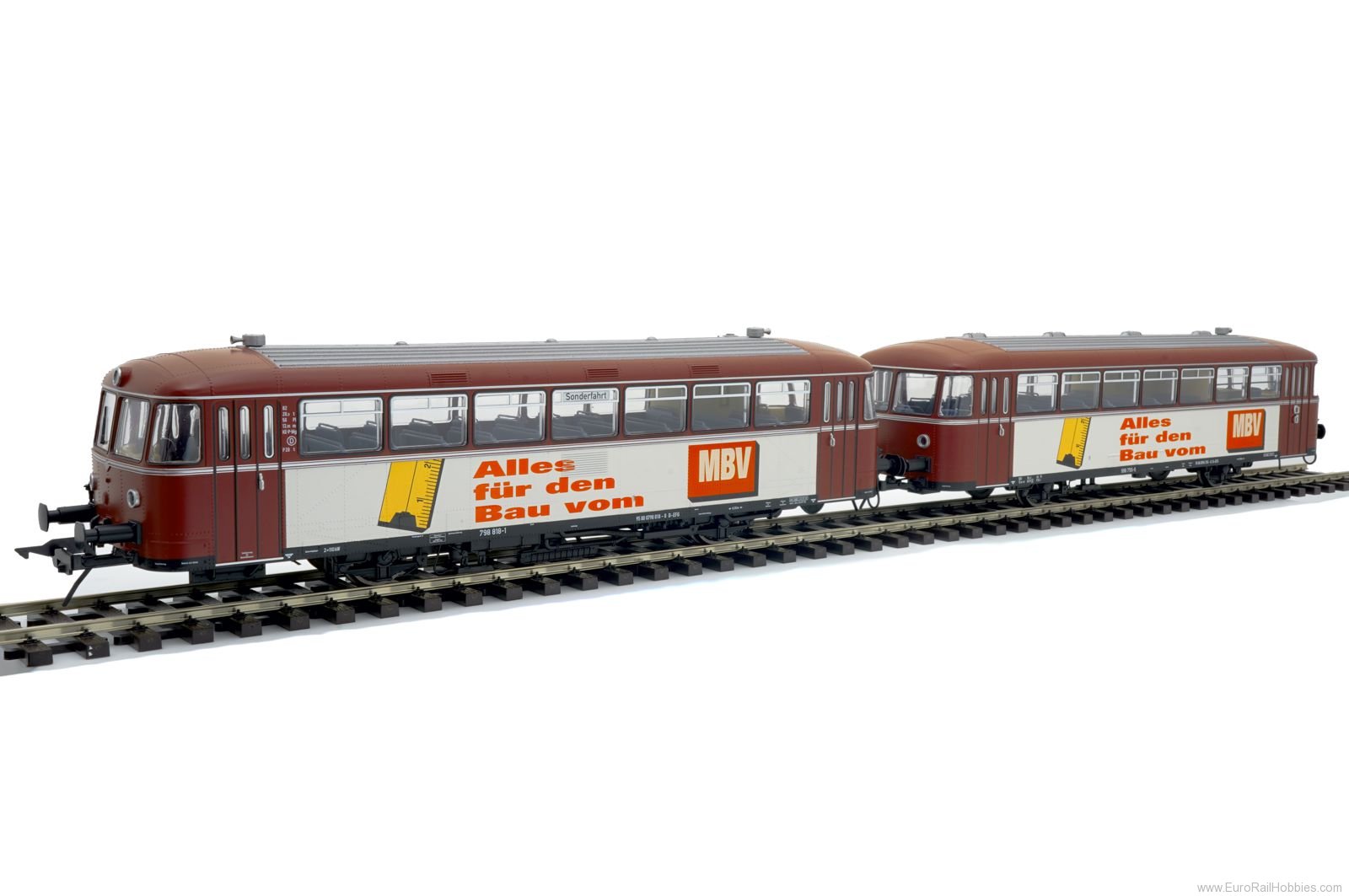 Lenz 40193.04 Editionmod. VT98/VS98 Central Baden building 