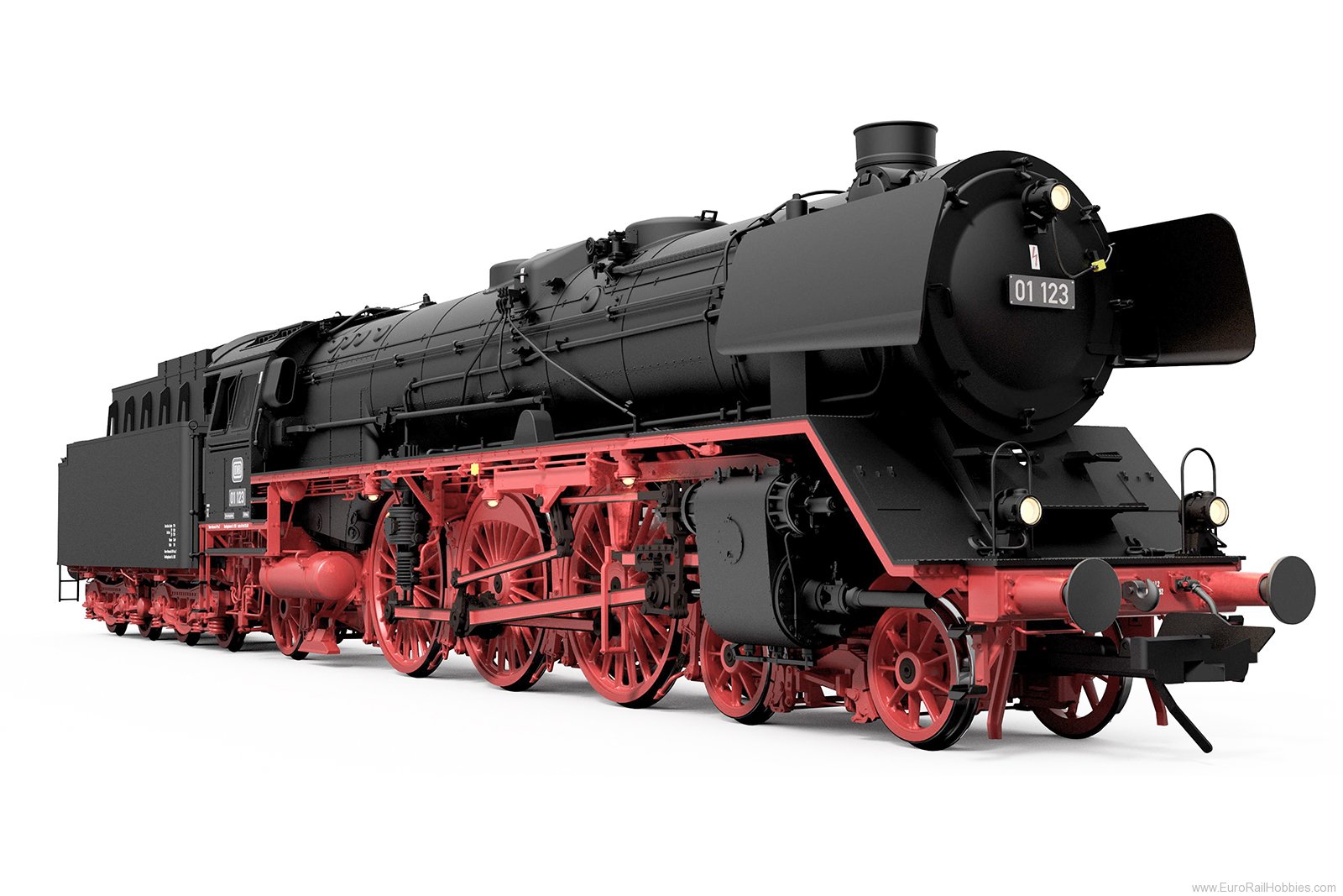 Lenz 40201.07 Steam locomotive BR 01 123, DB, Ep.3b, Witte 