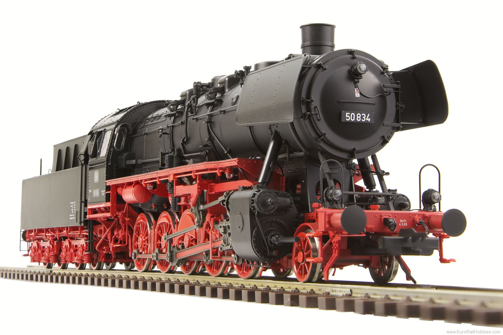 Lenz 40252.01 DB BR50 Steam Locomotive with Coal Tender