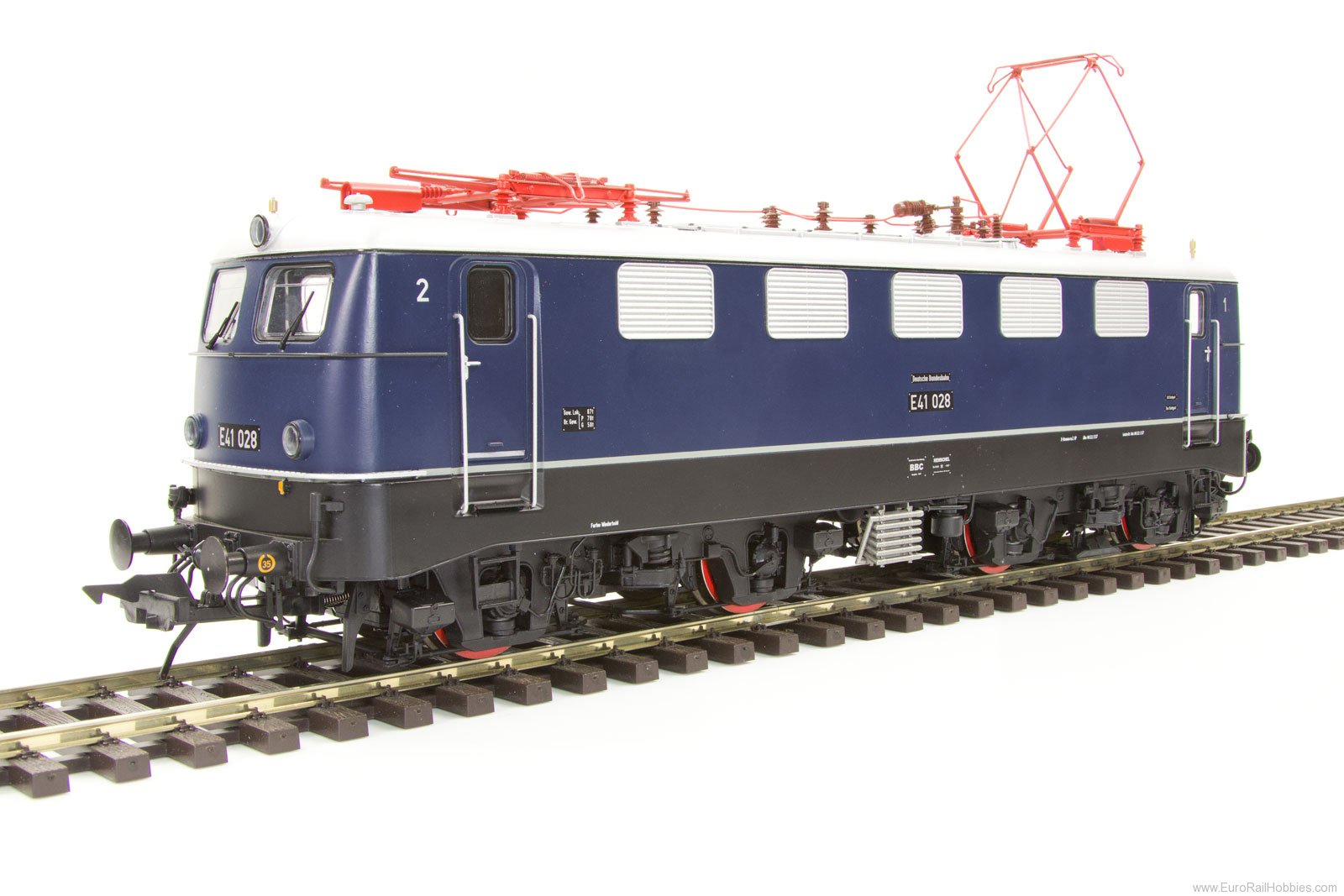 Lenz 40300.01 DB Electric locomotive E 41 028, Steel Blue