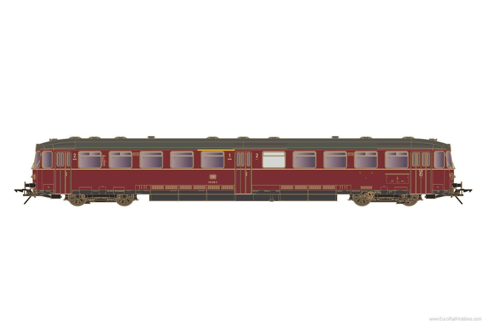Lenz 40415.02 Battery-powered railcar BR 515 535-3, DB, Era