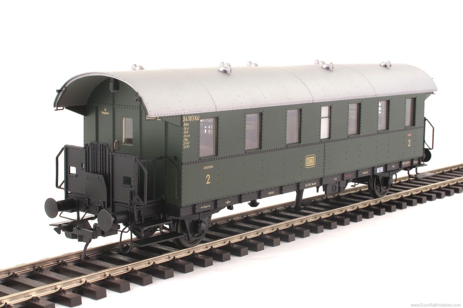 Lenz 41120.12 DonnerbÃ¼chse 2nd class, DB, Ep.3, RAL 6007