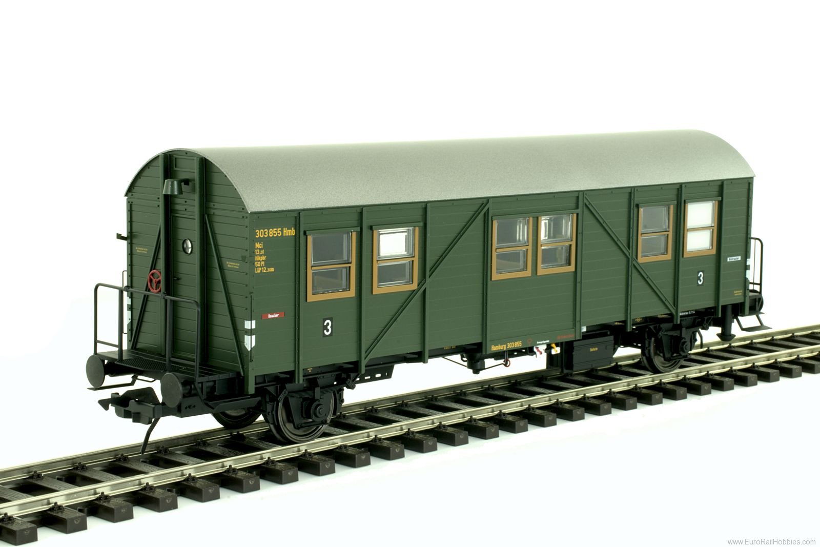 Lenz 41140.04 Emergency passenger car MCi 43, DB, Ep.3a, RA