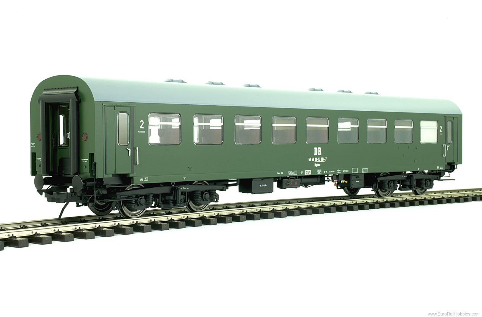 Lenz 41180.06 Reko car Bghwe, 2nd class, DR, Ep.4, No.57502