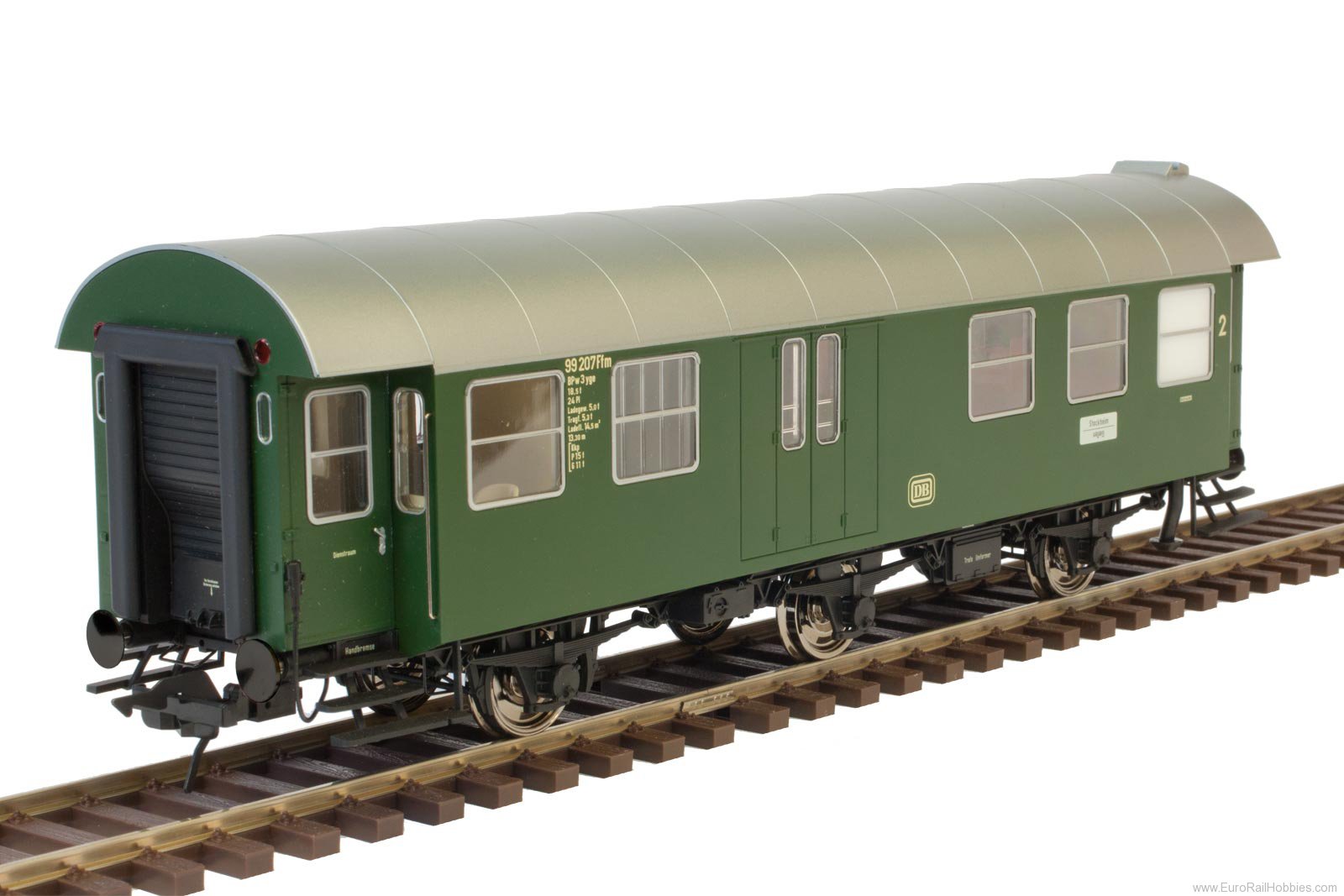 Lenz 41242.06 Conversion car BD3yge, 2nd class, baggage dep