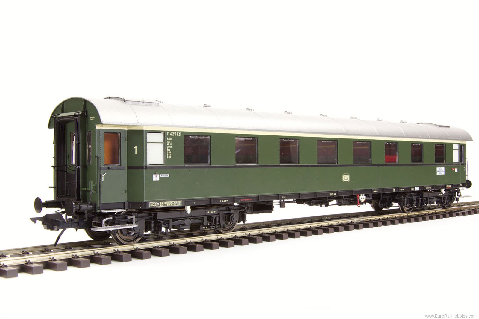 Lenz 41250.01 express train wagon size 29, 1st class A4ue-2