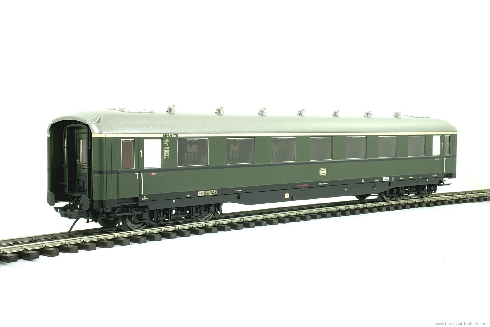 Lenz 41260.02 Apron car AB4Ã¼-38, DB, Ep. 3b, RAL 6020
