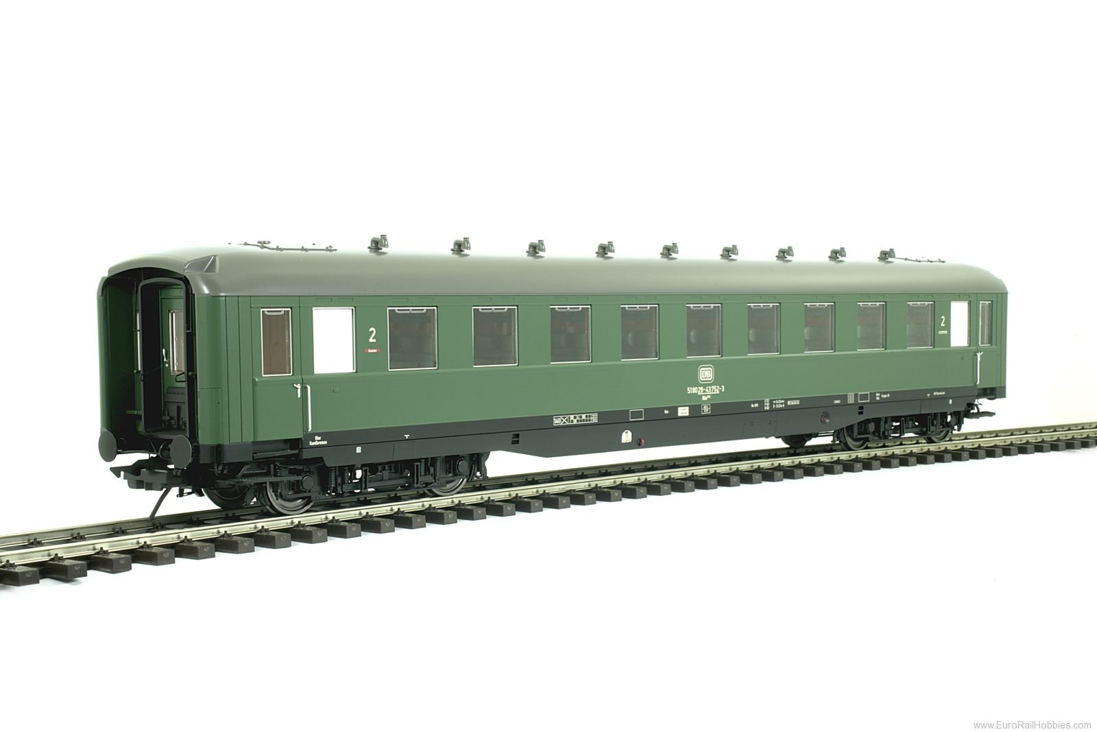 Lenz 41261.03 Apron car C4Ã¼-38, DB, Ep. 4, RAL 6020