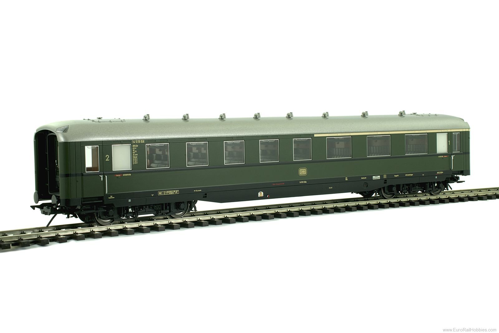 Lenz 41262.02 Apron wagon ABC4Ã¼-39, DB, Ep. 3b, RAL 6020