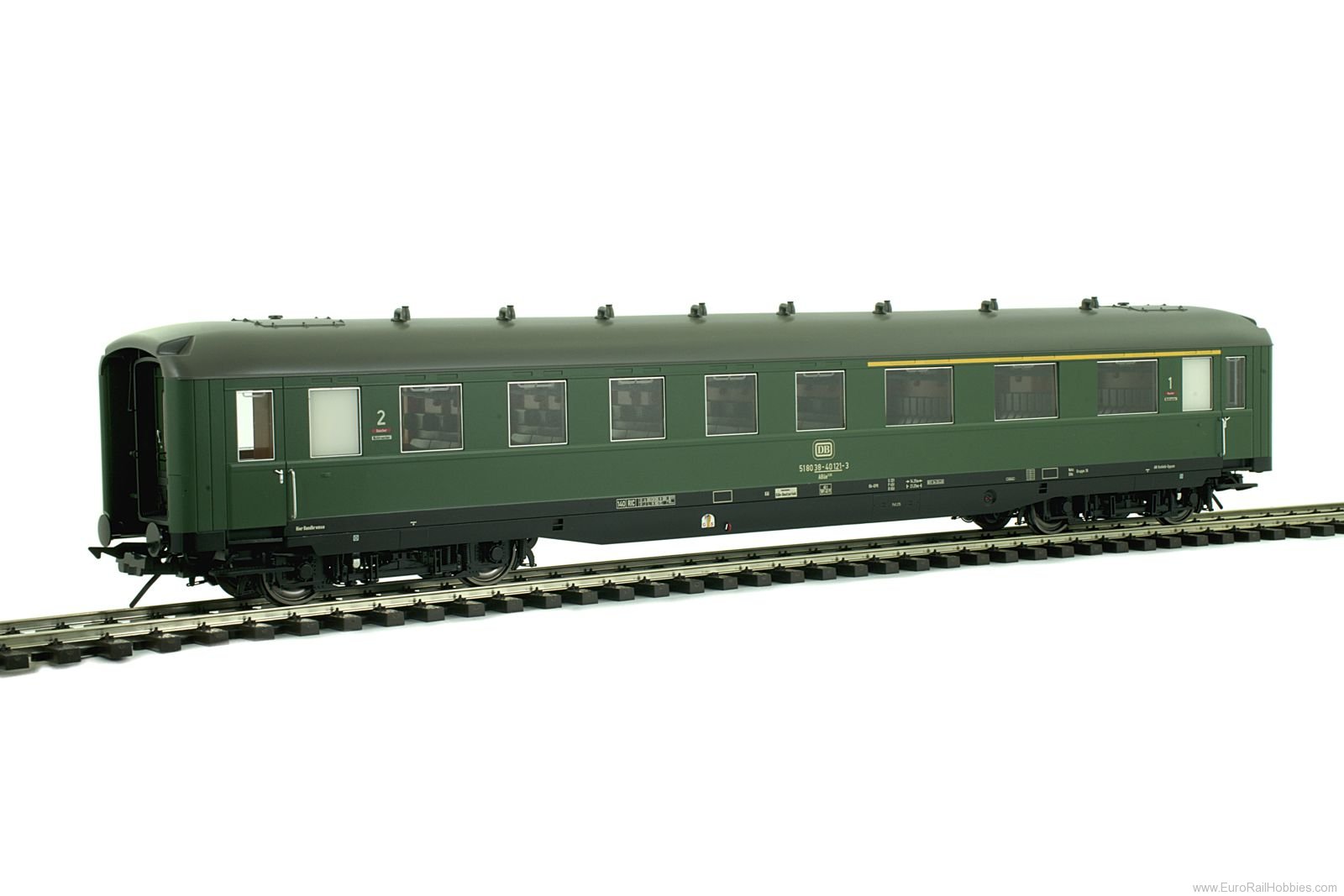 Lenz 41262.03 Apron car ABC4Ã¼-39, DB, Ep. 4, RAL 6020