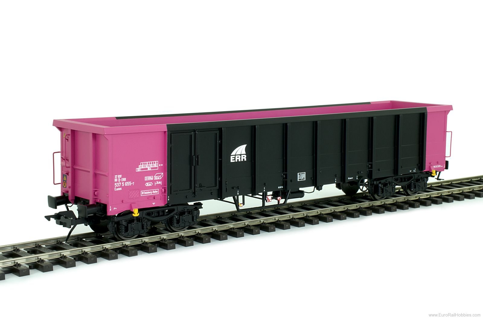 Lenz 42142.09 High-sided wagon Eanos, ERR, Ep.6, black-pink