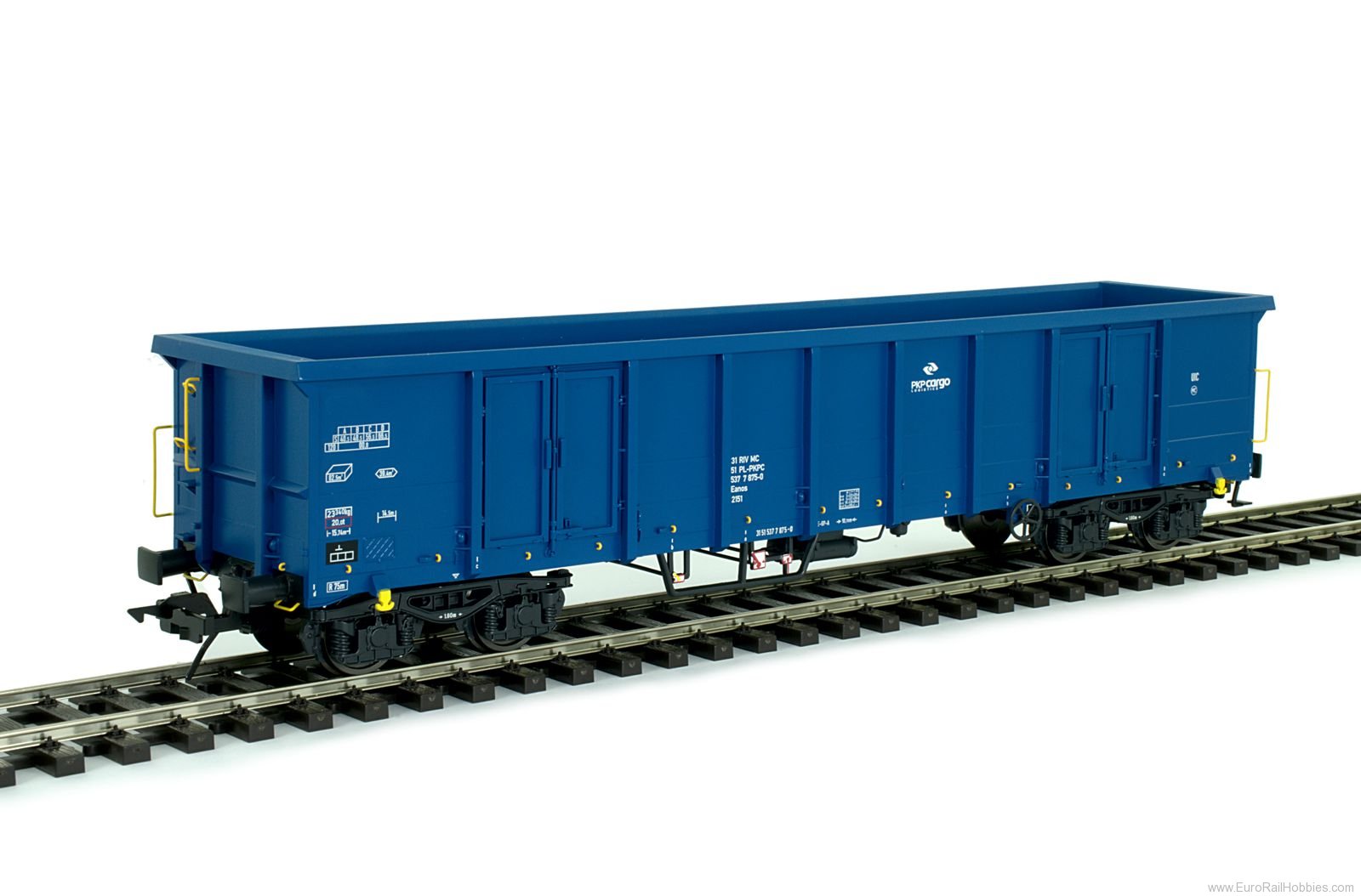 Lenz 42142.10 Eanos high side gondola, PKP, Ep.6, blue