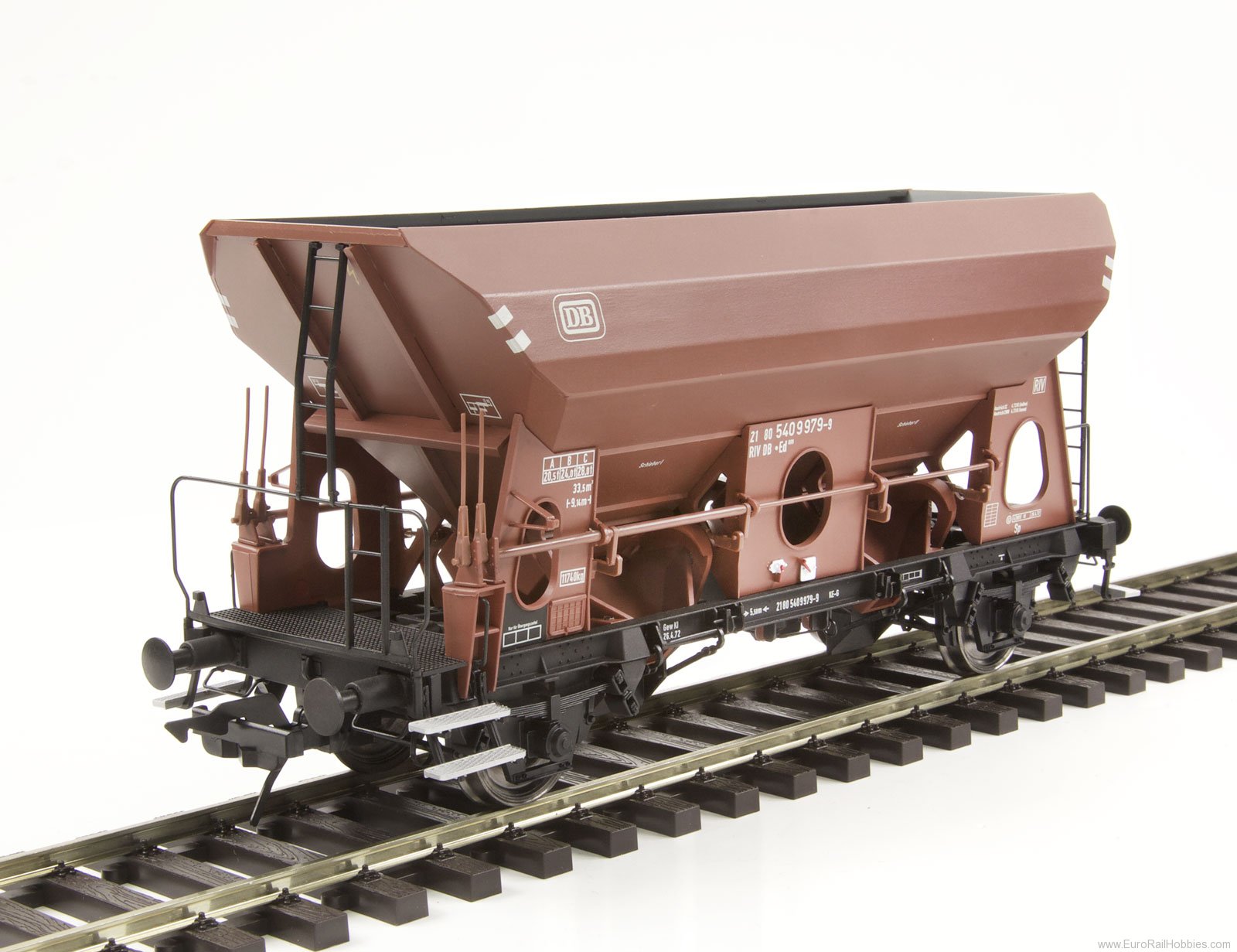 Lenz 42152.12 Self-unloading wagon Fcs Wiebe, era 5, brown