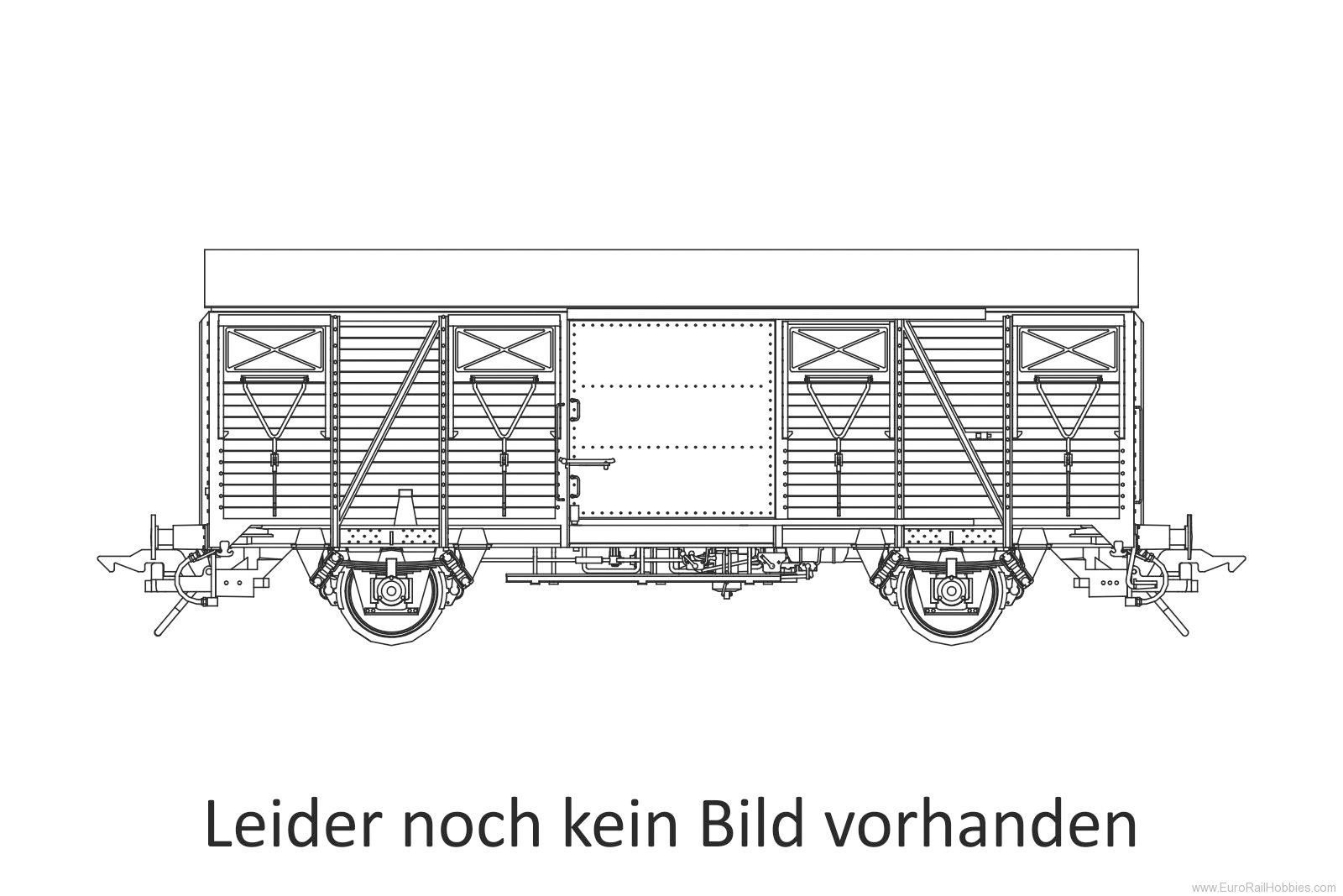 Lenz 42246.02 Goods wagon K4, steel roof, SBB, Ep.3, No.496