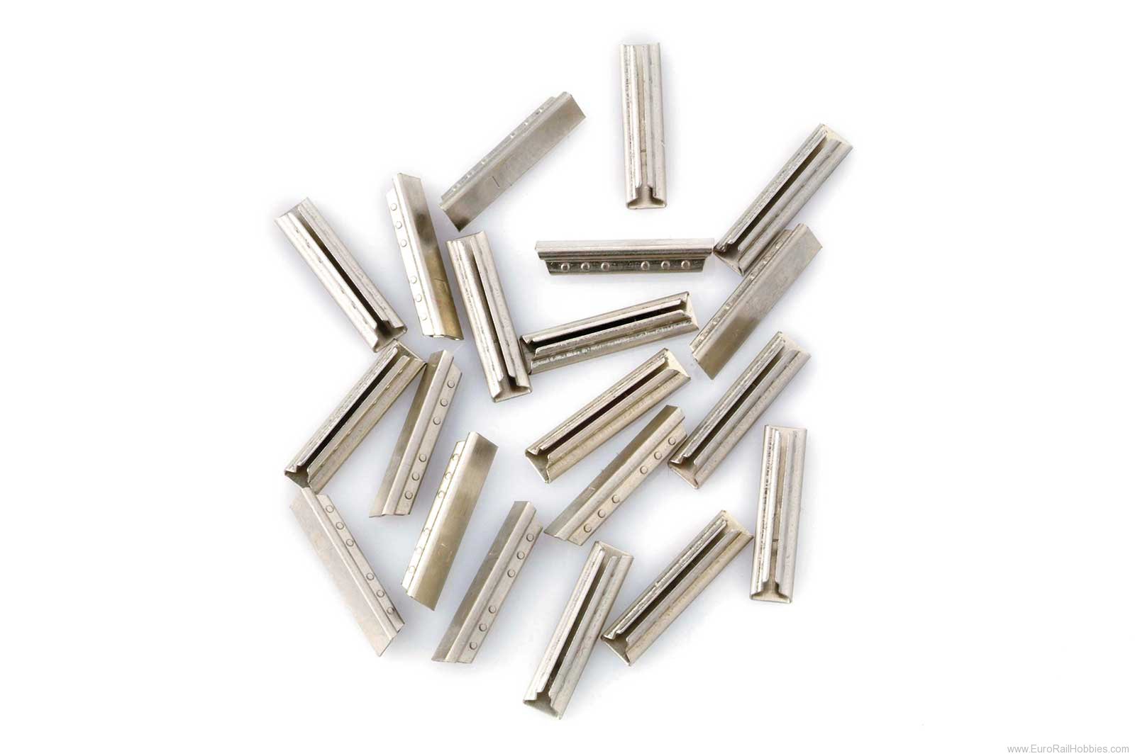 Lenz 45090 Nickel silver rail connector, bag of 20 piece