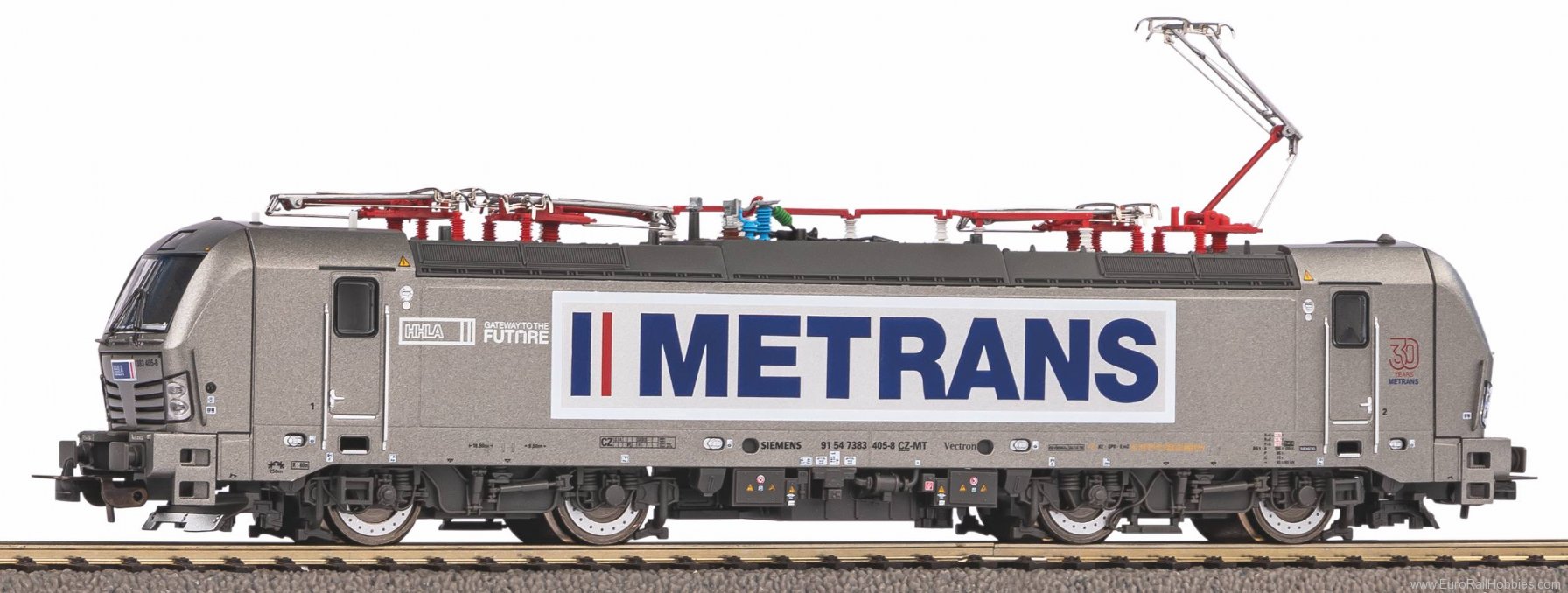 Piko 21605 Electric Locomotive Vectron Metrans VI (DC Pi