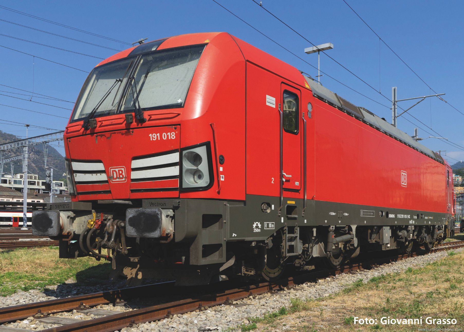 Piko 21683 Sound electric locomotive BR 191 DB Italia VI