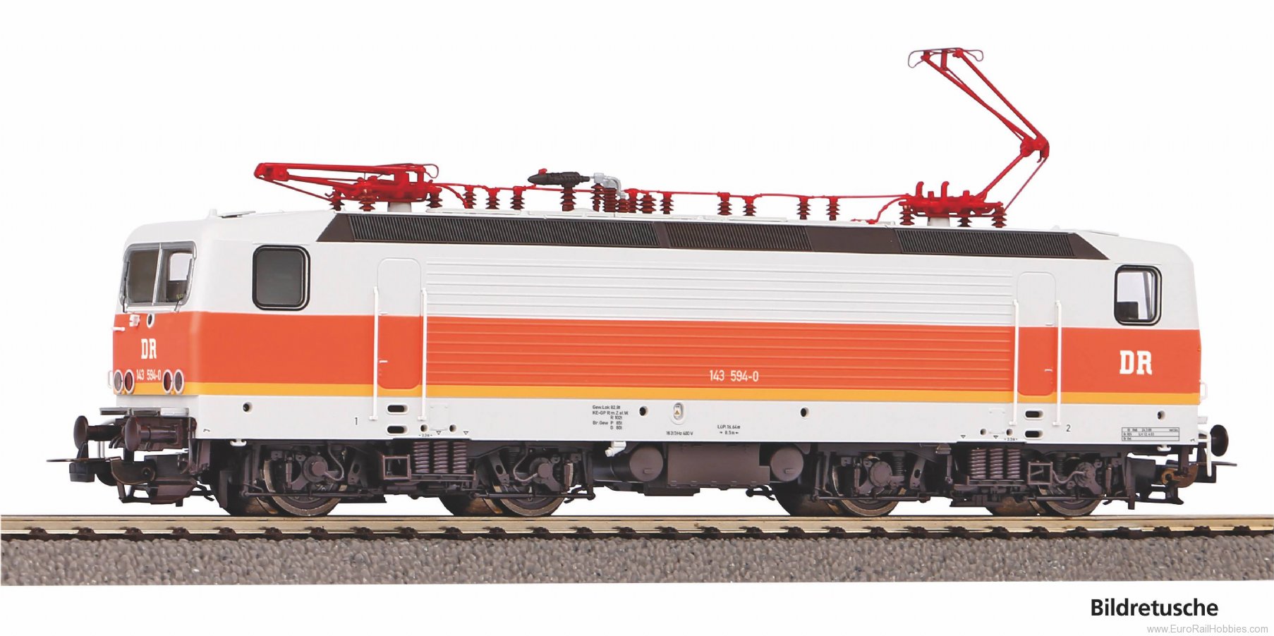 Piko 21699 DB AG BR 143 S-Bahn Electric Locomotive (DCC 