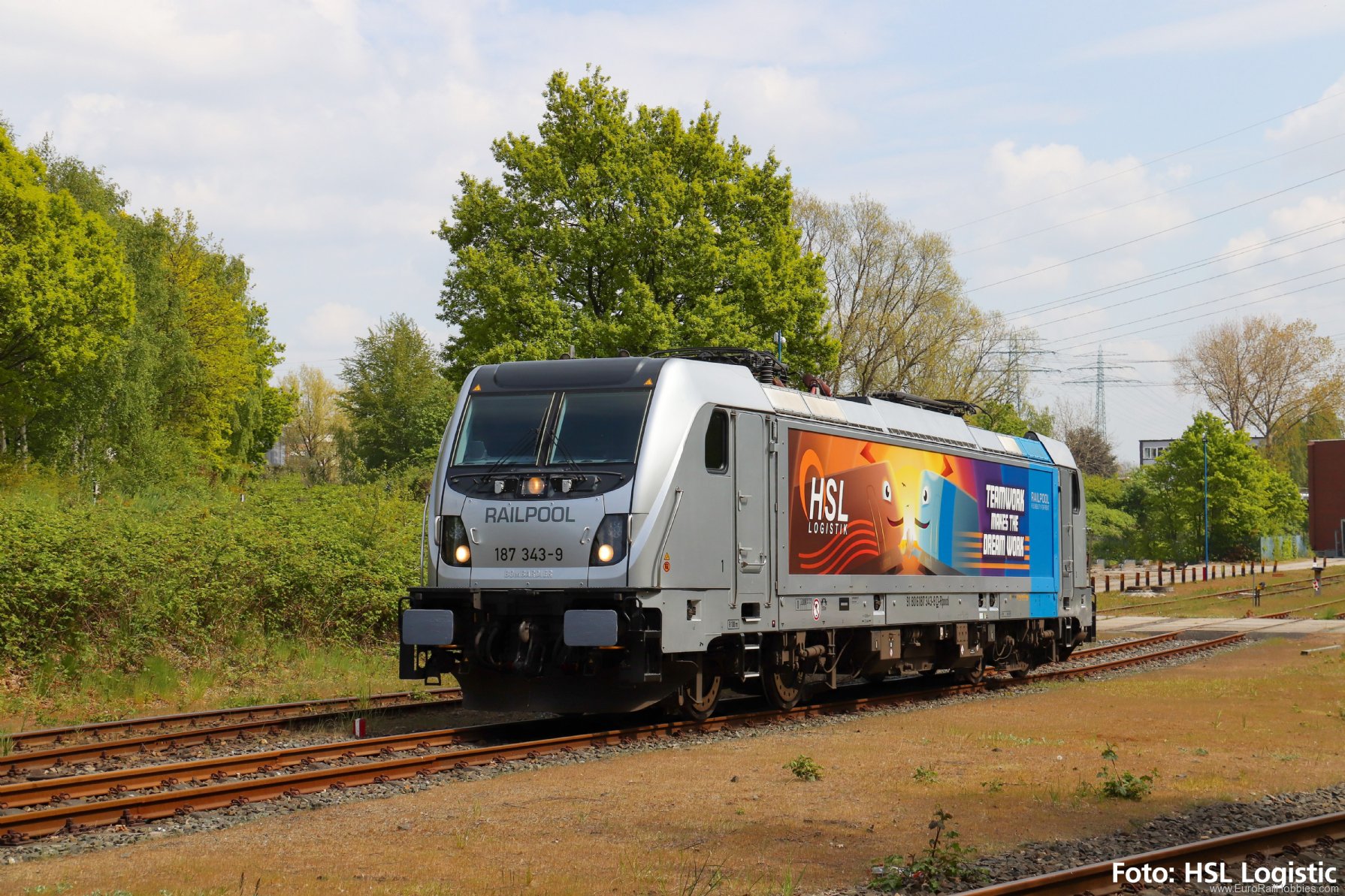 Piko 21709 HSL BR 187 Electric Locomotive (Marklin AC Di