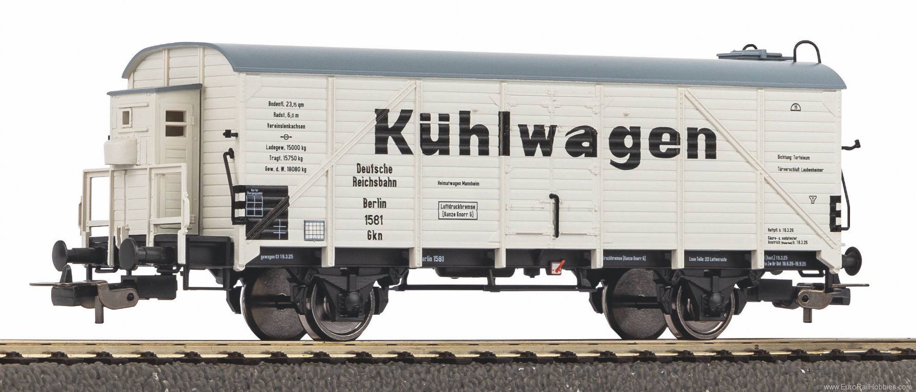 Piko 24505 Refrigerated car Gkn Berlin DRG II (Piko Clas