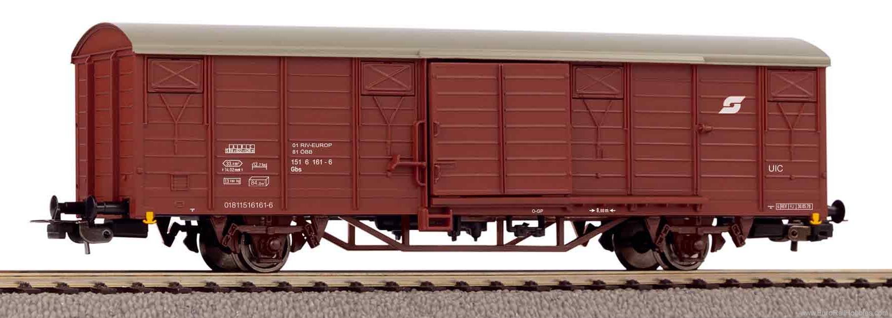 Piko 24519 Covered freight wagon Gbs A-BB IV (Piko Class