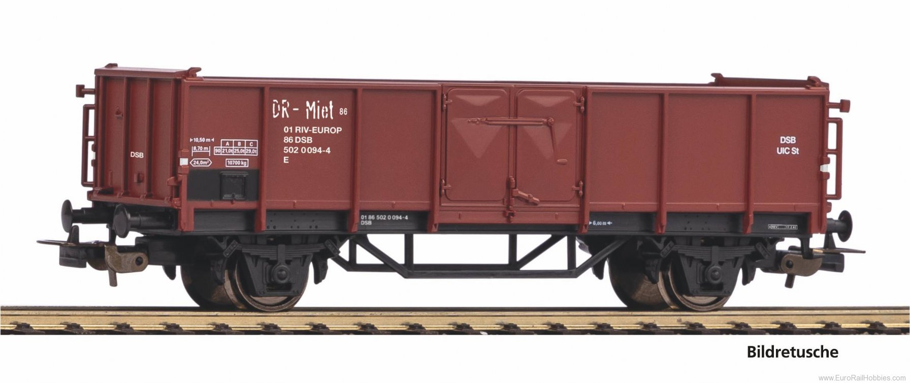 Piko 24537 DSB Gondola Car
