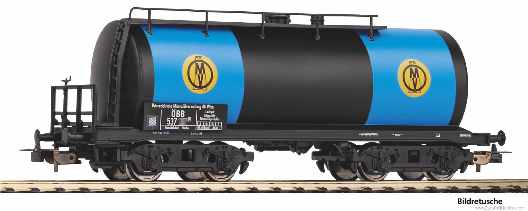 Piko 24538 OBB OMV 4-Axle Tank Car