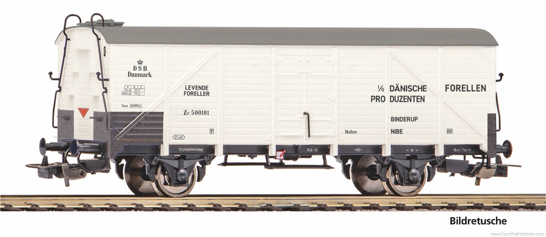 Piko 24542 DSB Refrigerator Car