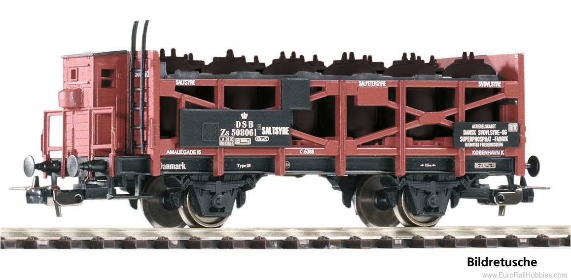 Piko 24543 DSB Acid Container Car w/Brakeman Cab