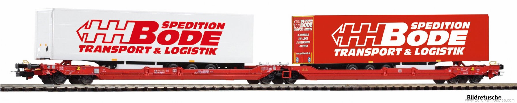Piko 24625 DB AG Articulated double pocket wagon T3000e 