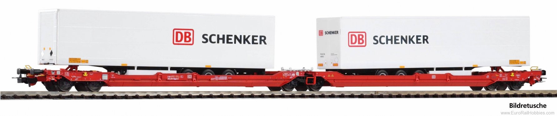 Piko 24626 DB AG Articulated double pocket wagon T3000e 
