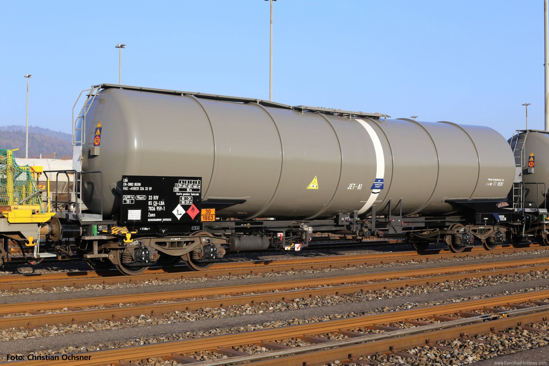 Piko 24628 Zans Jet A-1 CH-LBA 4 Axle Tank Car